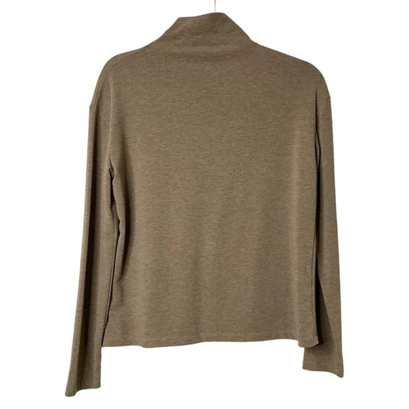 ARITZIA Wilfred Free Long Sleeve Mock Neck Easy Care Knit Sweater Oversize  XS - Picture 4 of 9